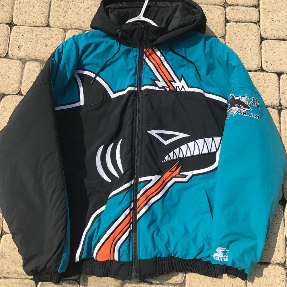 San Jose Sharks Starter Jacket!! 🦈🔥